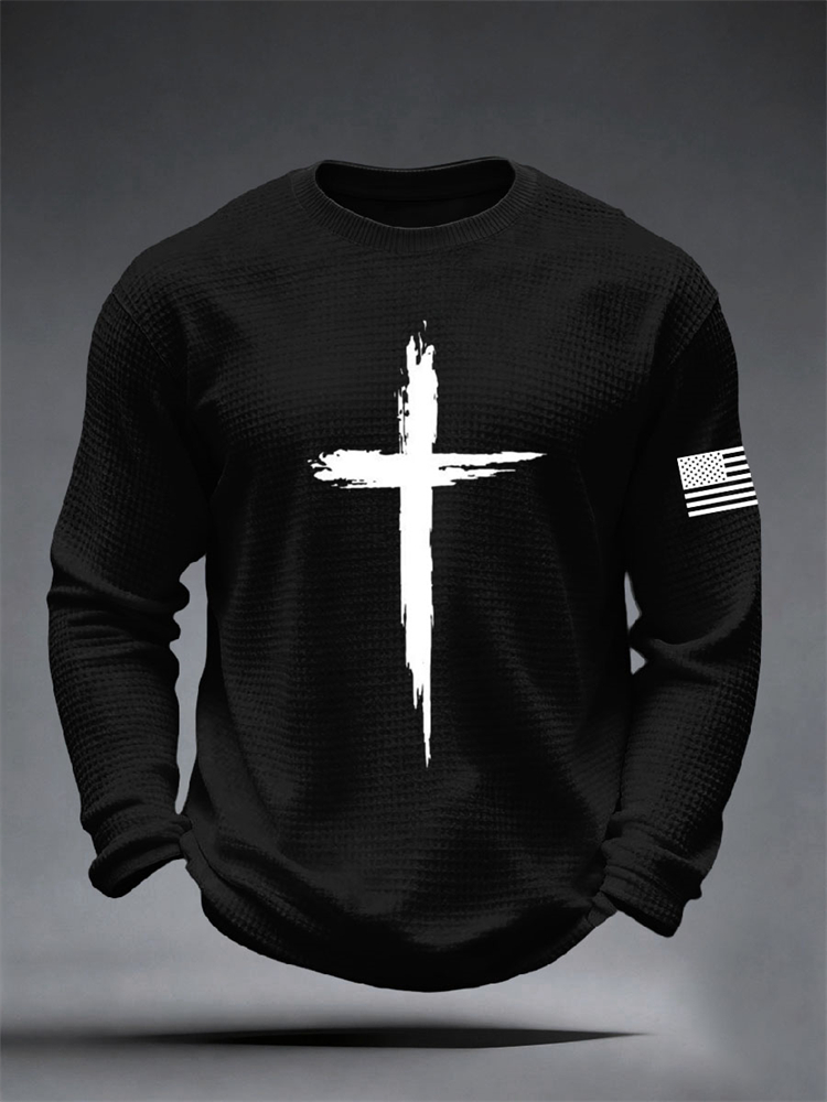 Embellish Knit - New Fall Men's Long-Sleeve Loose-Fitting Comfortable