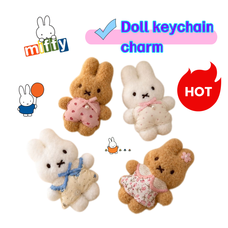 New Miffy rabbit Doll Keychain - Staedtler Pencil Lumocolor ulasan dan harga