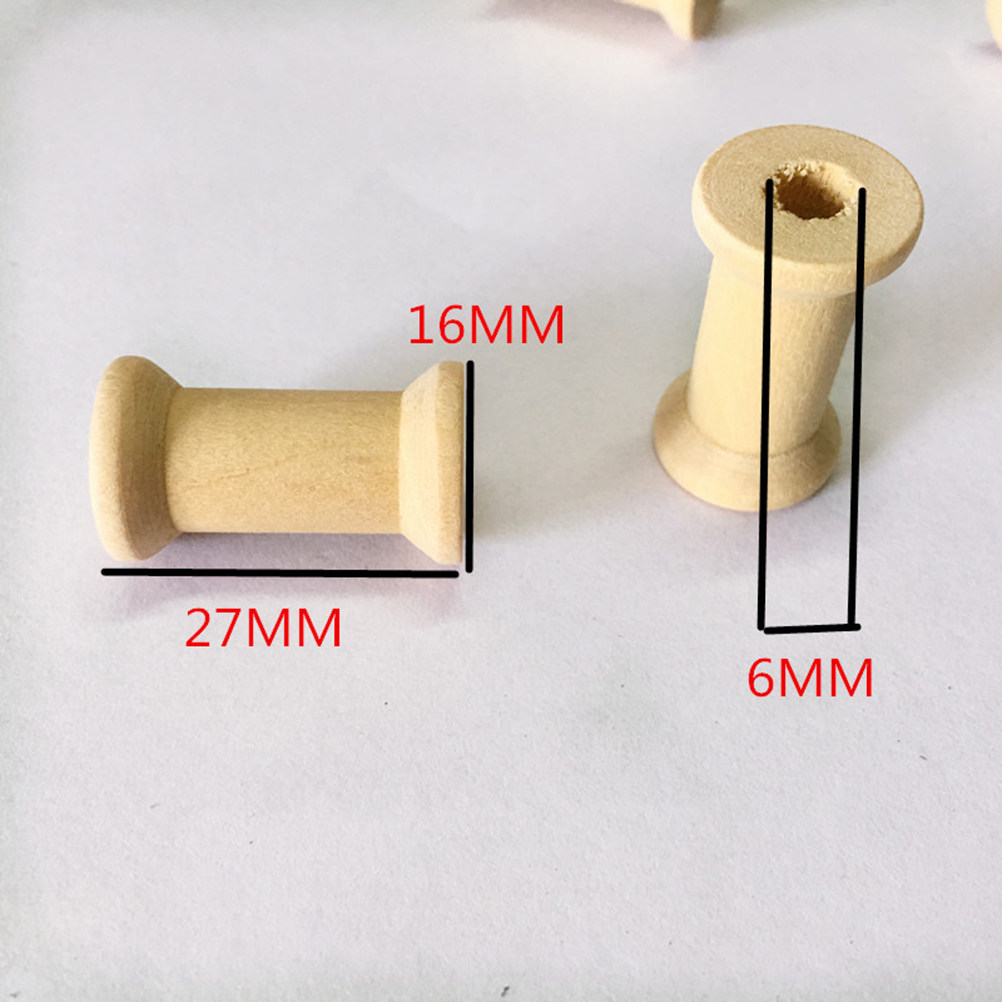60 Pcs Bobbins Sewing Natural  - Embroidery Craft ulasan dan harga