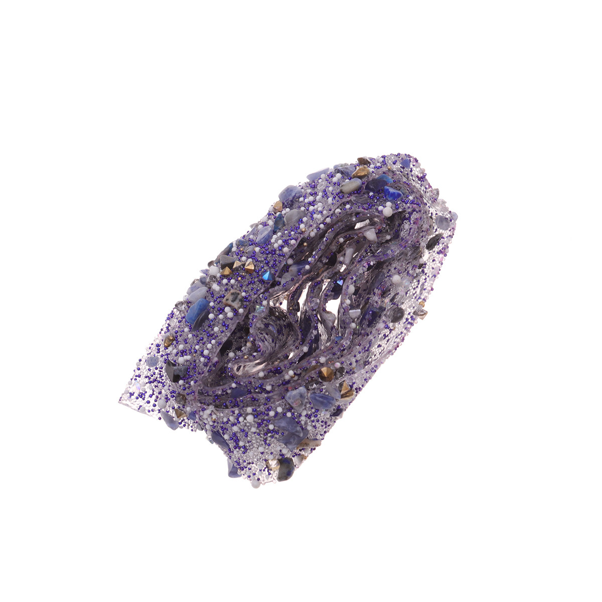 1 Meter Purple Rhinestone Appl - Embellishment Crafts ulasan dan harga