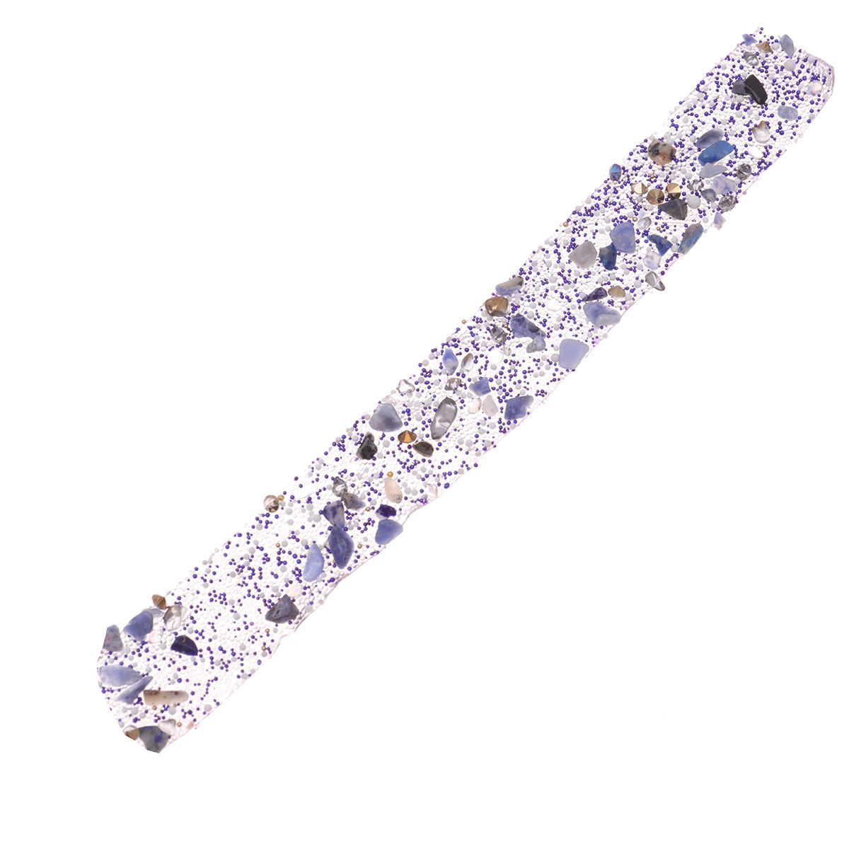 1 Meter Purple Rhinestone Appl - Embellishment Crafts ulasan dan harga