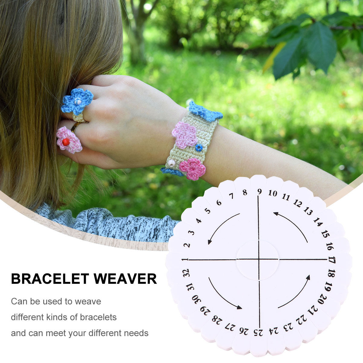Friendship Bracelet Making Kit - Embroidery Craft ulasan dan harga