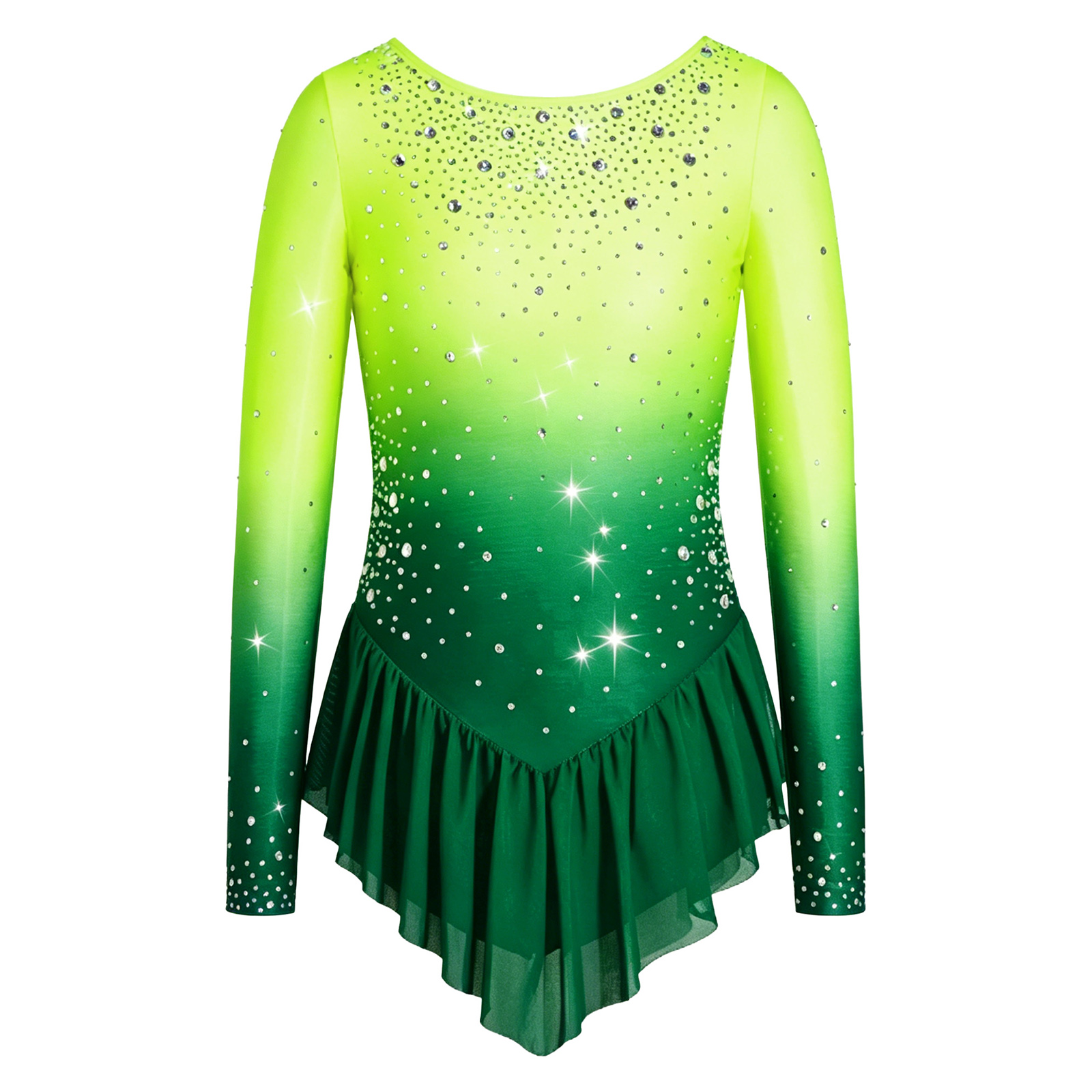 Kids Girls Rhythmic Gymnastics - Rhinestone Banding Trim ulasan dan harga