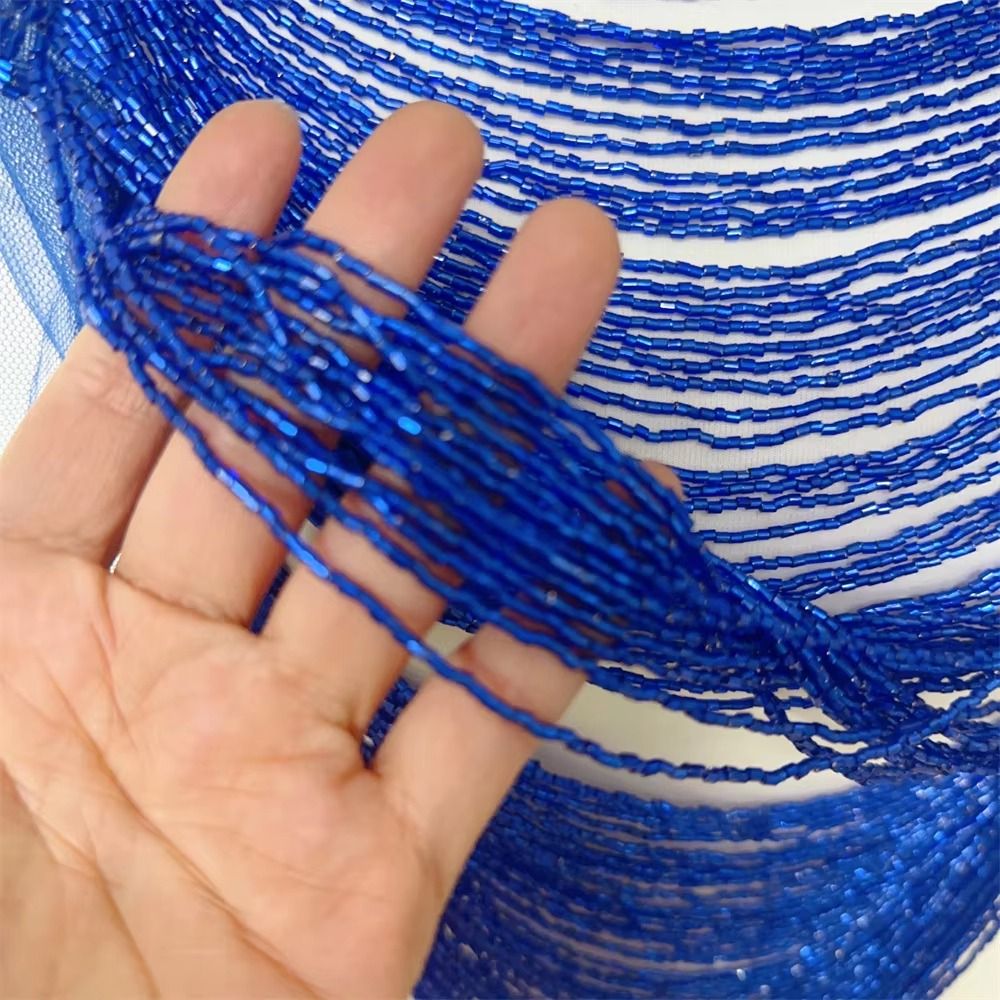 Exquisite Multi Layered Tassel - Beaded Trim Fringe ulasan dan harga