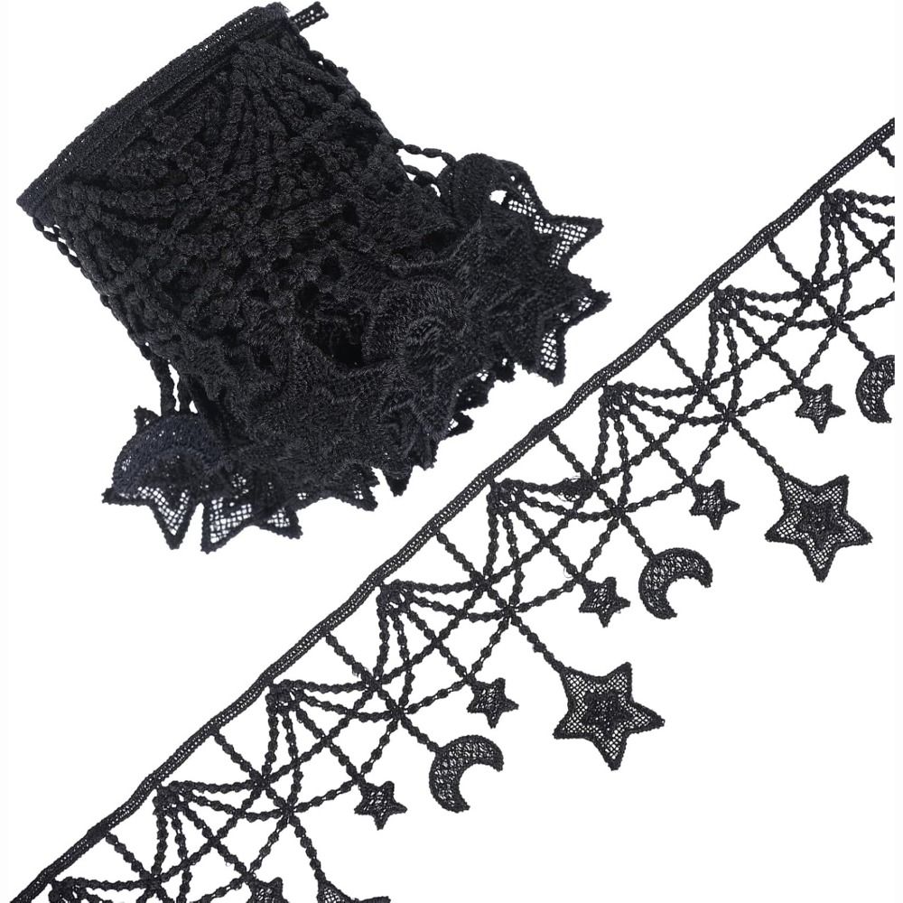 Lace Accessories Black And Whi - Lace Ribbon Trim ulasan dan harga