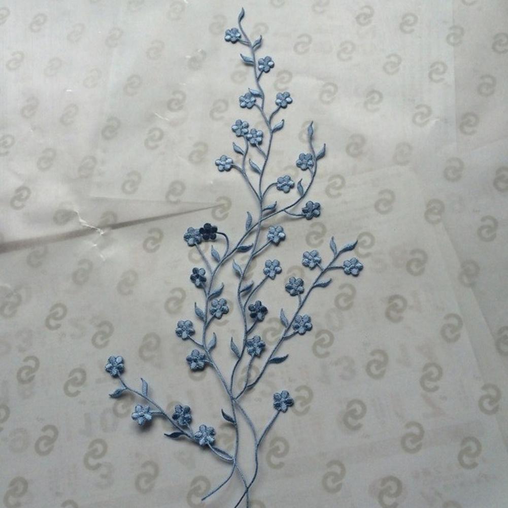 3D Flower Applique Plum Blosso - Applique Patch Flower ulasan dan harga