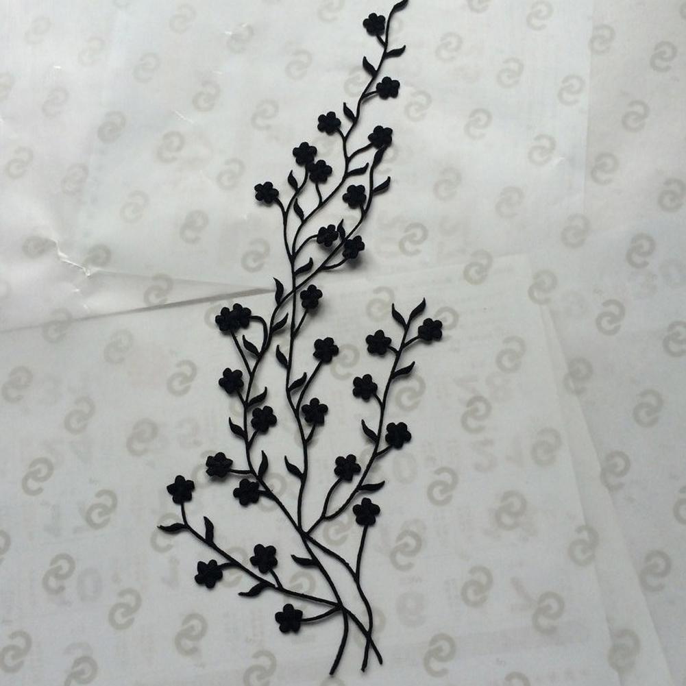 3D Flower Applique Plum Blosso - Applique Patch Flower ulasan dan harga