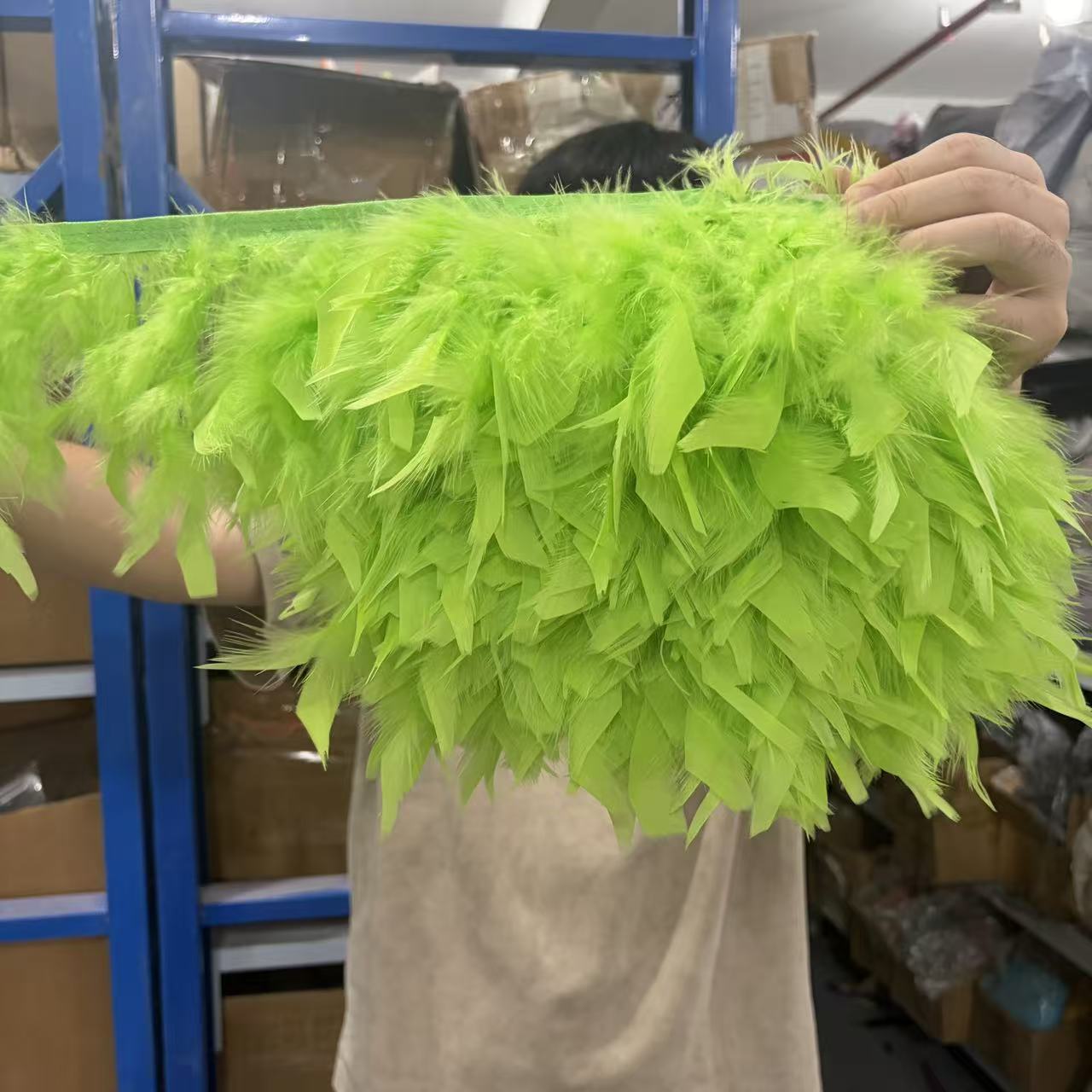 Natural Turkey Marabou Feather - Feather Trim Marabou ulasan dan harga