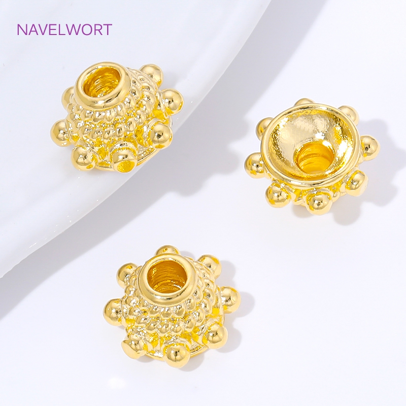 2/4/8pcs 18K Gold Plated Space - Embellishment Crafts ulasan dan harga