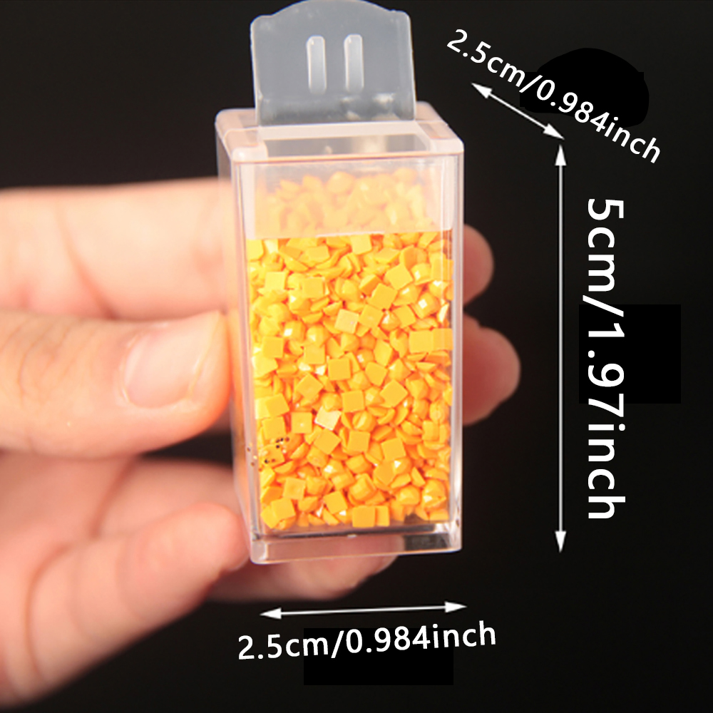 Square Plastic Diamond Paintin - Embroidery Embellishments ulasan dan harga