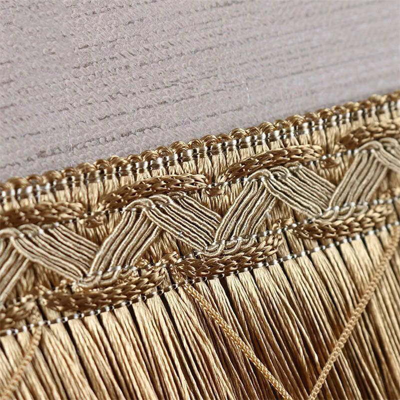 2/4/6 Meter Curtain Tassel Bea - Beaded Trim Fringe ulasan dan harga